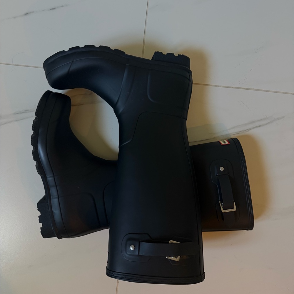 Hunter Boots Tall Wellington Black NWOT